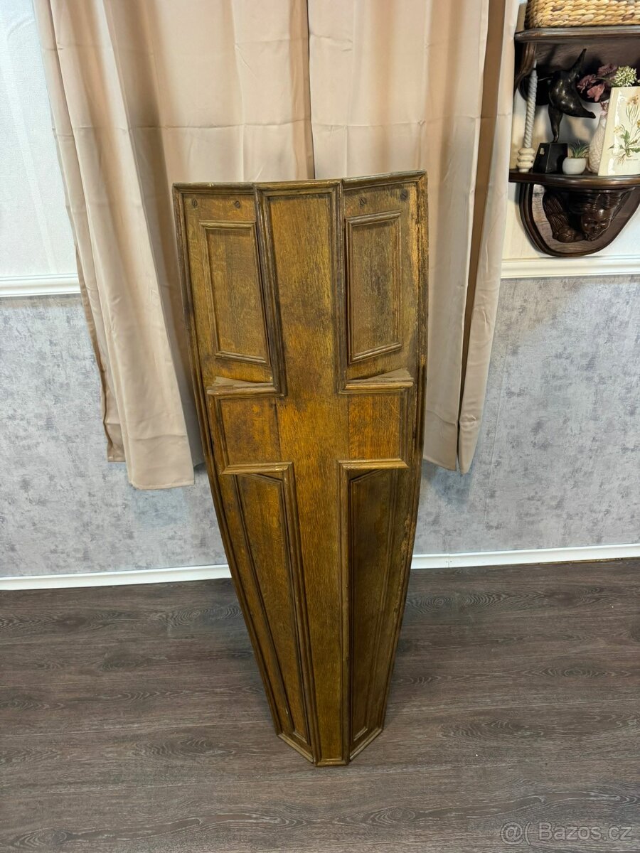Dřevěná rakev - dekorace (143009) - 7