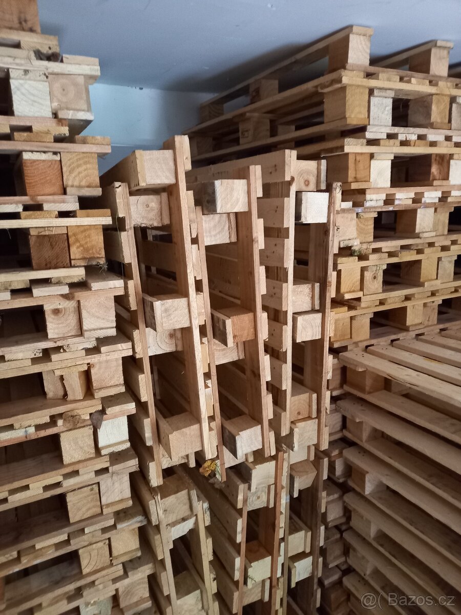 Palety 100/80 nové, celodřevěné - 7