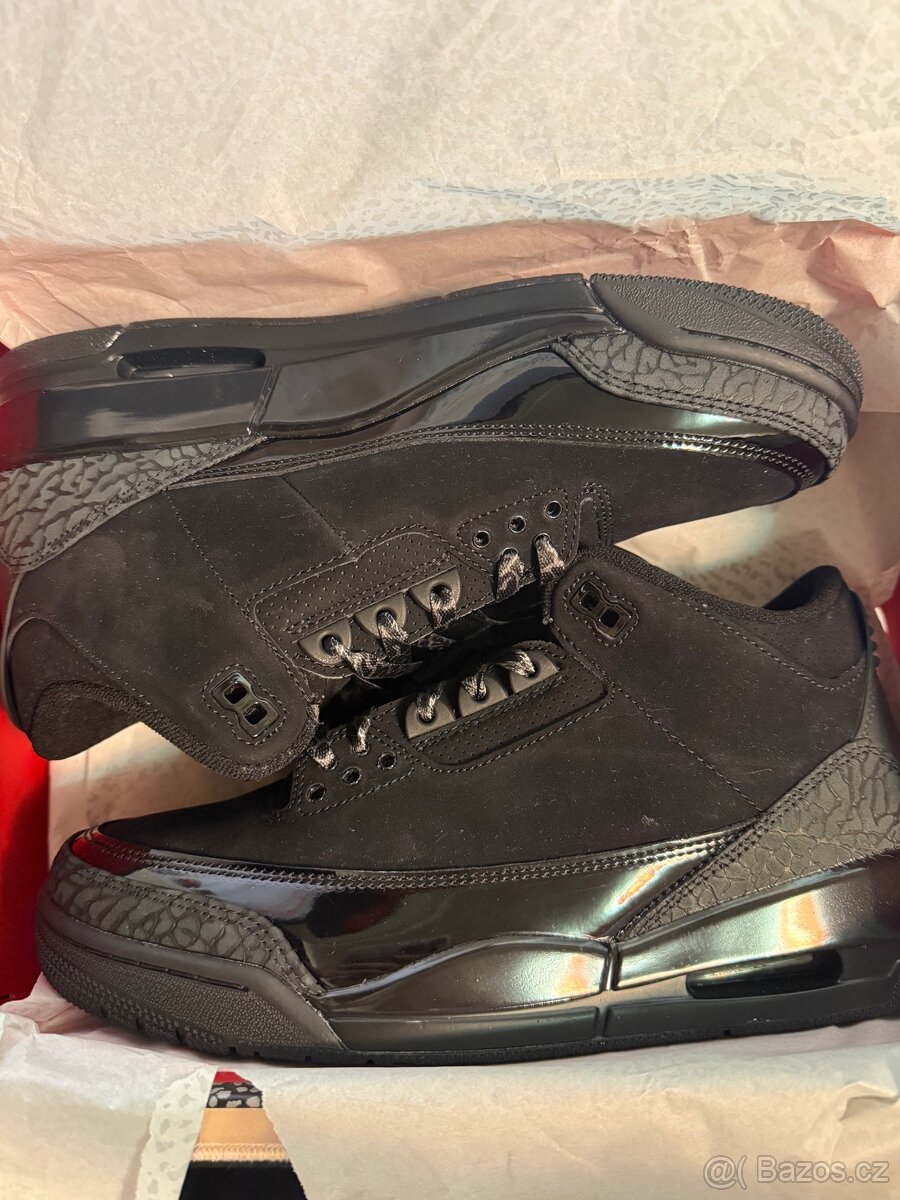 Prodám Jordan 3 Black cat - 7