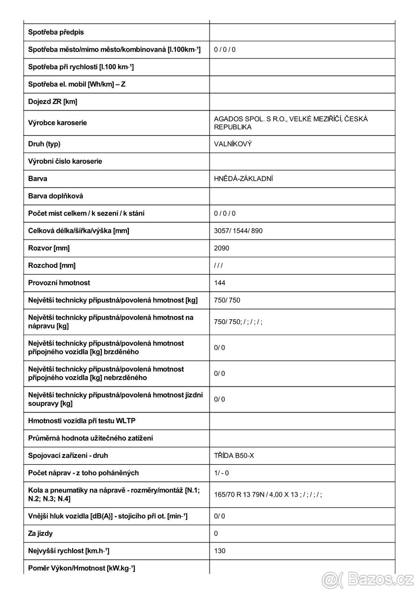 PŘÍVĚS NÁKLADNÍ AGADOS - 7