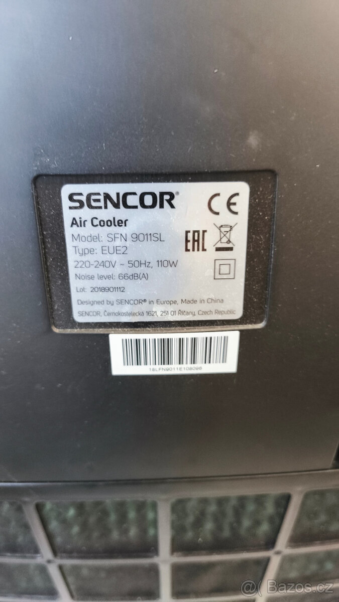 Ochlazovač vzduchu - ventilátor - zvlhčovač Sencor s DO - 7