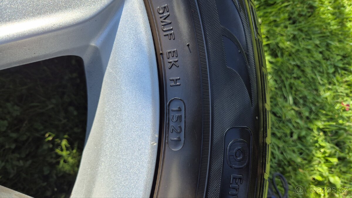 ALU 17" Kia 5x114,3, 225x60 R17, LETNÍ - 7