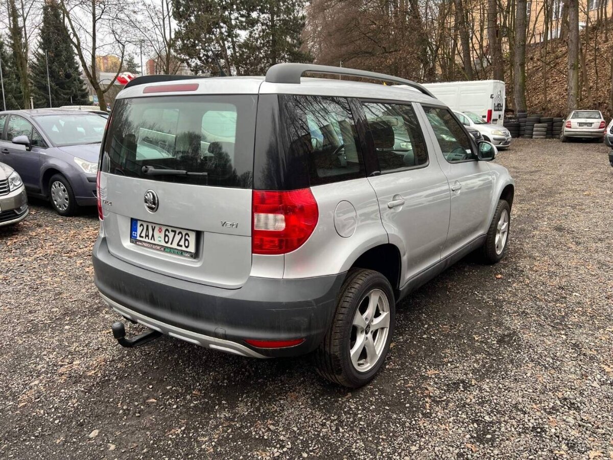 Škoda Yeti 1.8 TSI 118kW 4x4 tažné klima 2012 nové ČR - 7