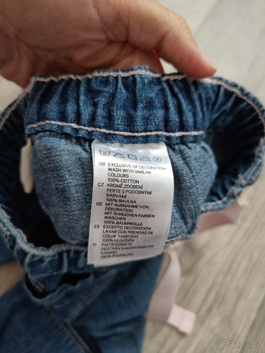Džíny H&M vel. 62/68 - 7