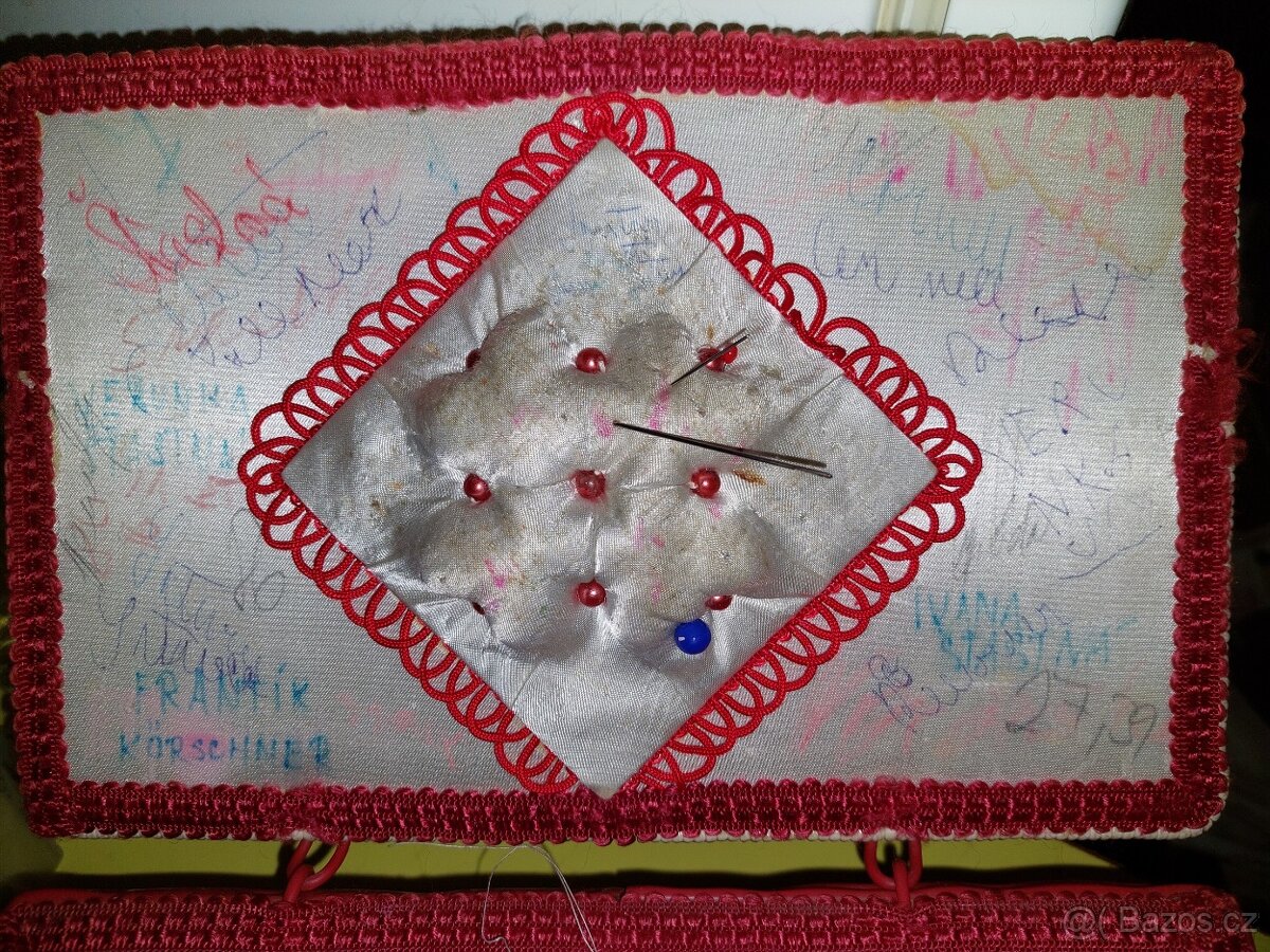 Prodám RETRO košík na šiti. - 7