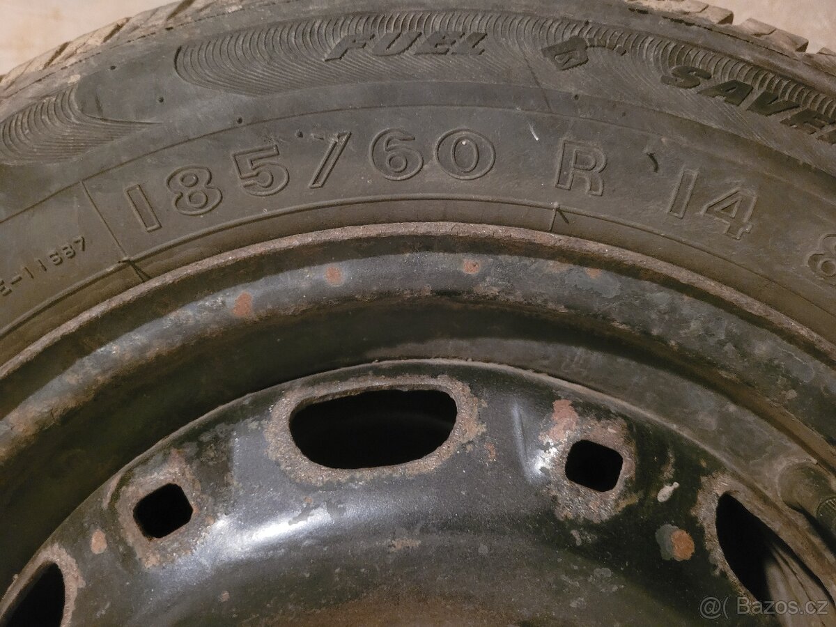 Kola s disky 14 5×100 - 7