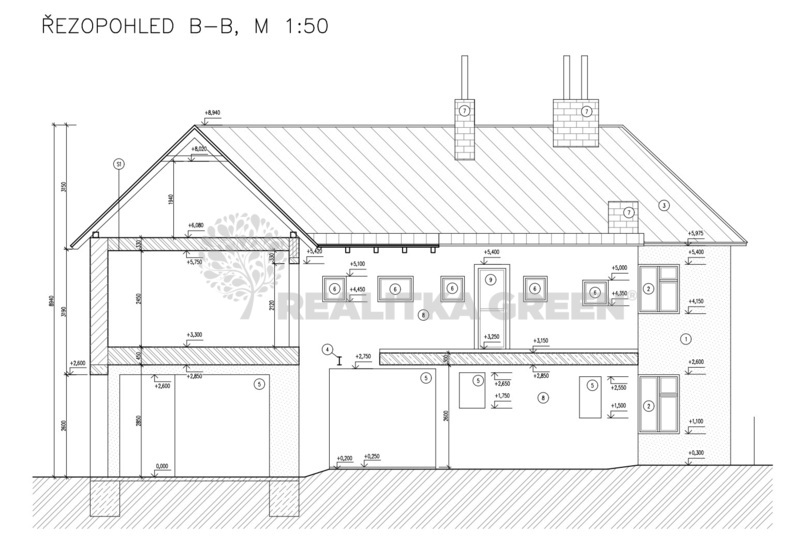 Prodej RD Podkopná Lhota, CP 344 m2, k rekonstrukci - 7