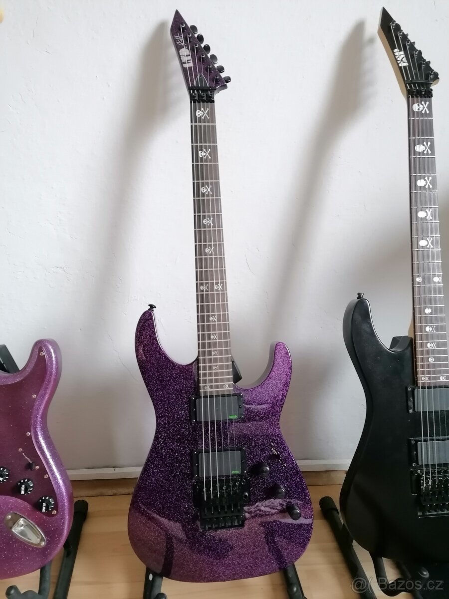 ESP LTD KH-602 PURPLE SPARKLE - 7