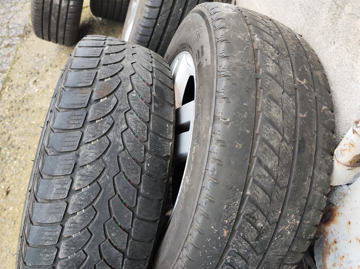 15"zimní alu sada Avus 5x100 origo Golf 4 Bora Octavia Leon - 7