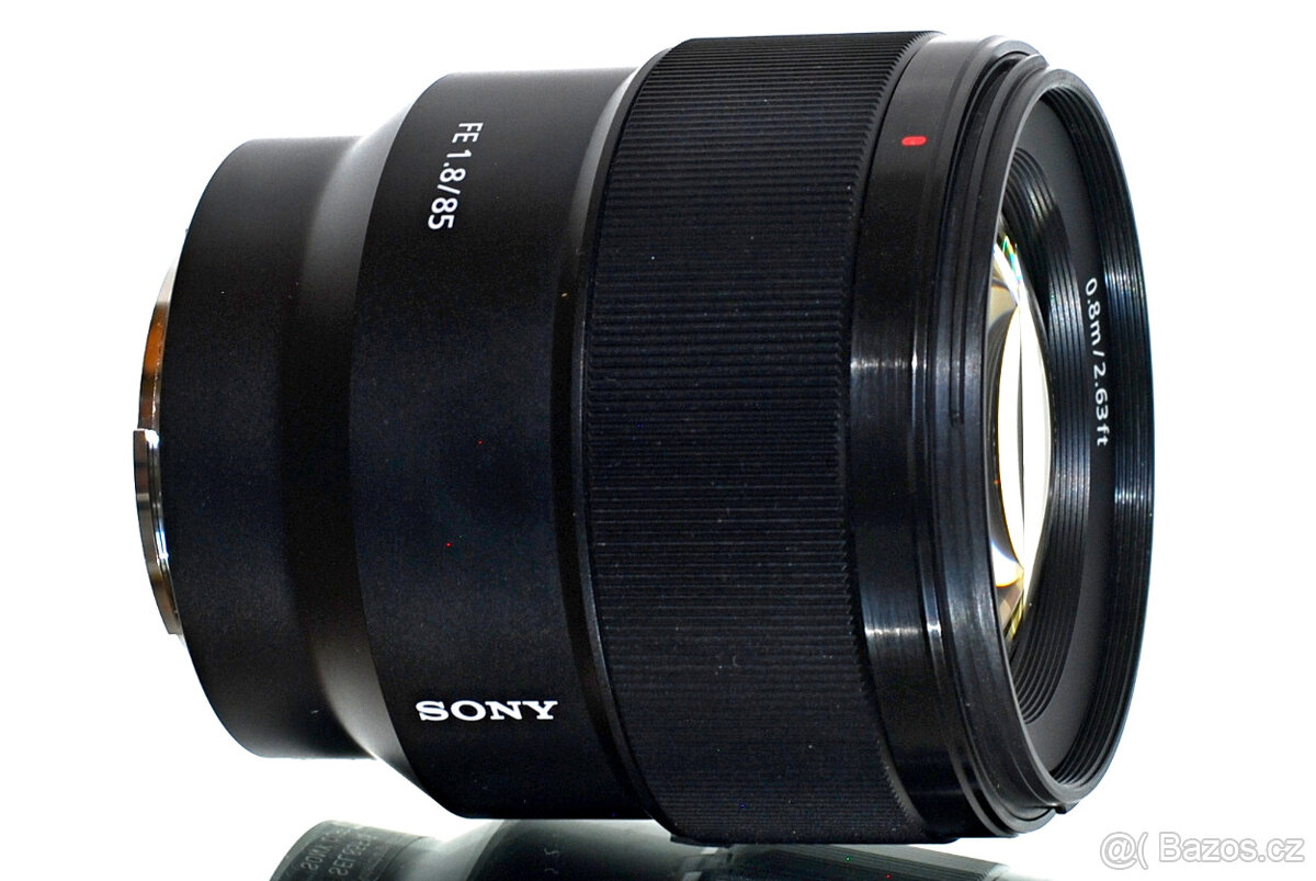 Sony FE 85mm f/1,8 + UV filtr Stav NOVÉHO - 7