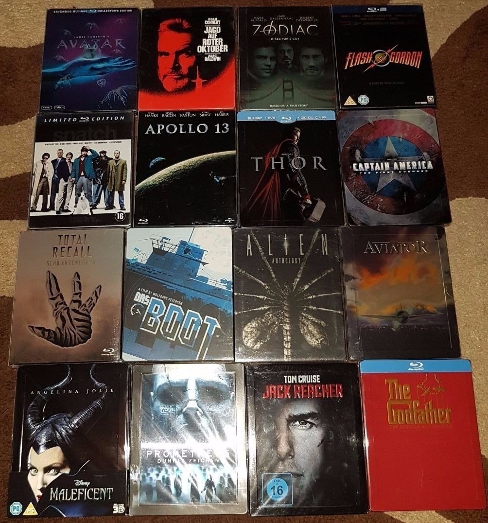 Mega Blu-ray Steelbook kolekce Nejlepší filmy Limitovaná edi - 7