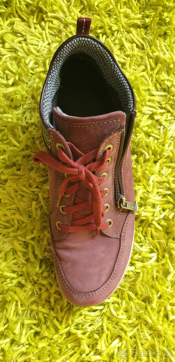 Tenisky ARA - vínové, Gore-tex - 7