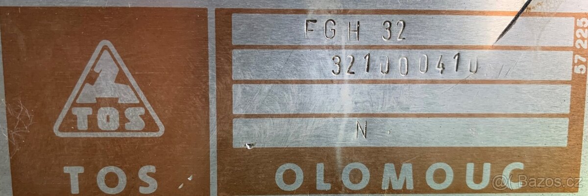Frézka horizontální FGH 32 TOS Olomouc - 7