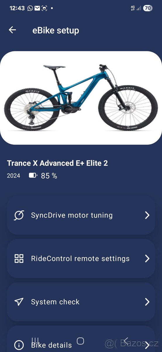 Giant trance x advance e + elite 2 karbon - 7