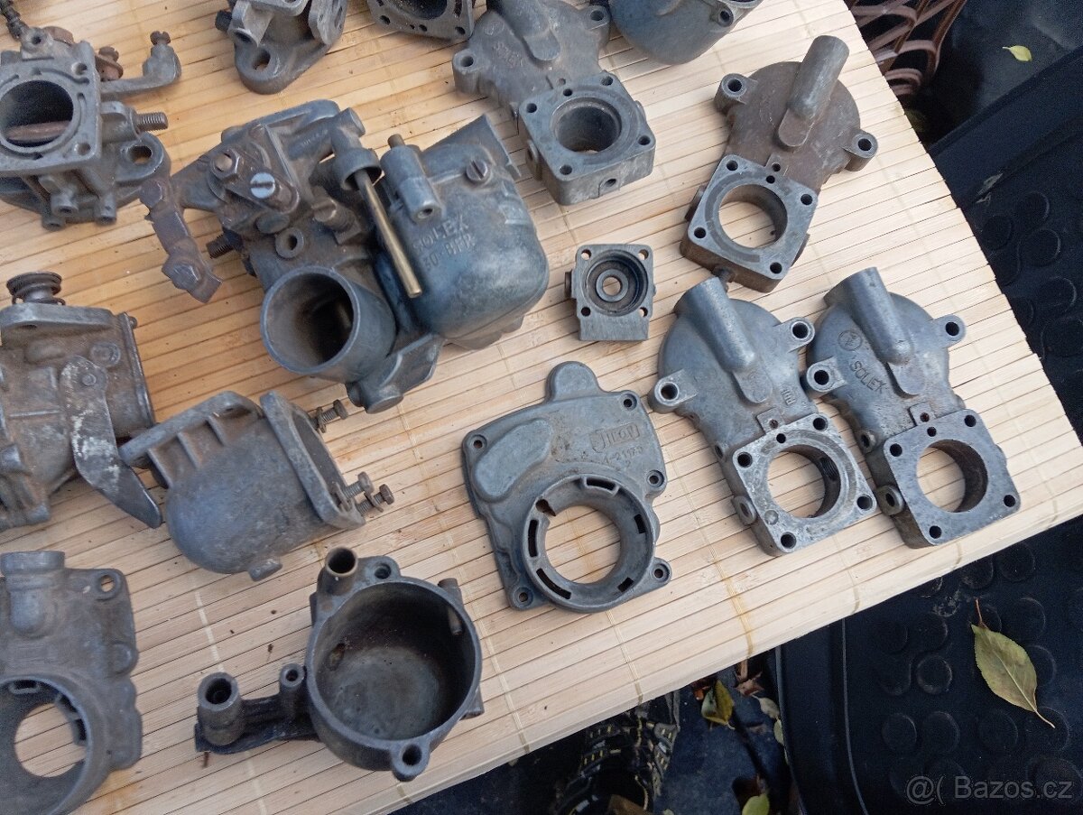 Prodám díli na karburátory Prevažne solex - 7