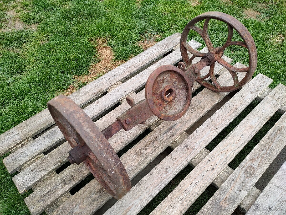 Stabilní motor H. Klíma - náprava - 7