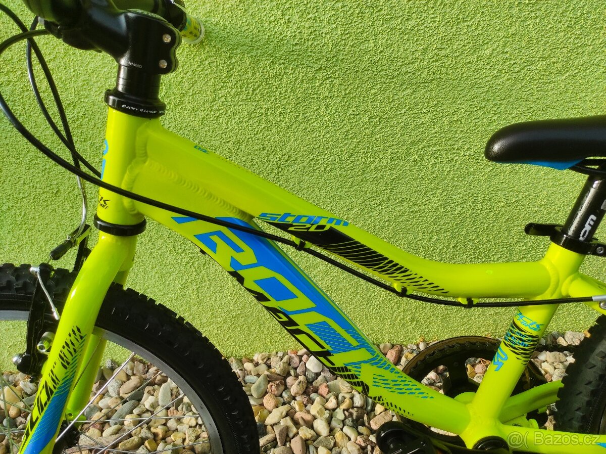 Značkové dětské kolo Rock Machine 20" (limetka) - 7