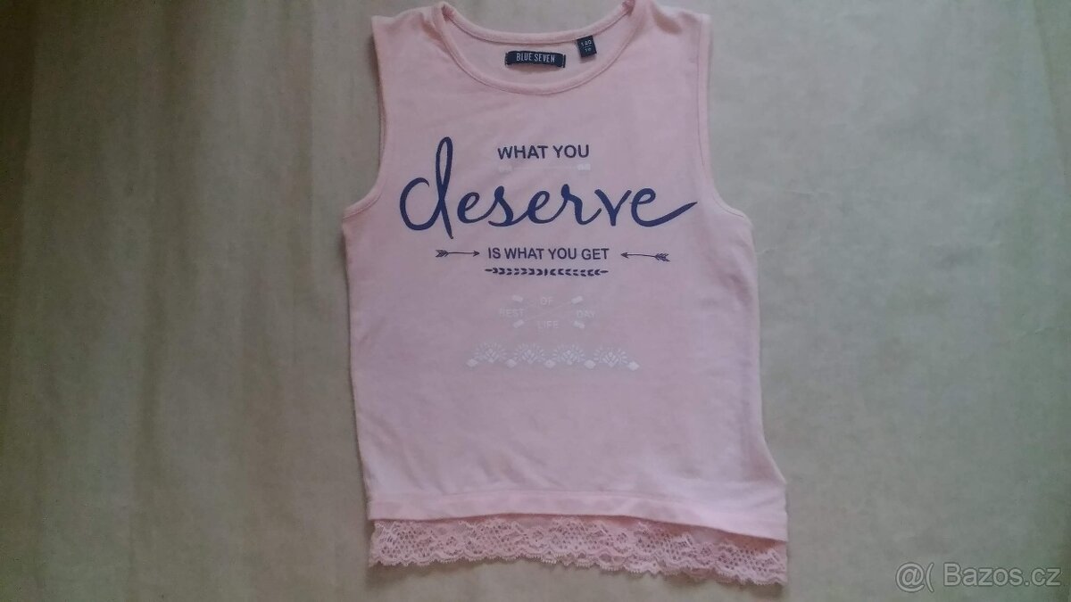 Set dívčího oblečení vel.122/128 - 7