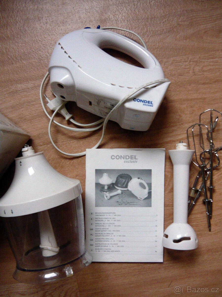 Ruční mixér 2v1 Condel Exclusiv - 7