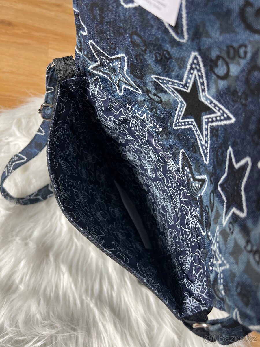 Džínová kabelka s hvězdami - 7