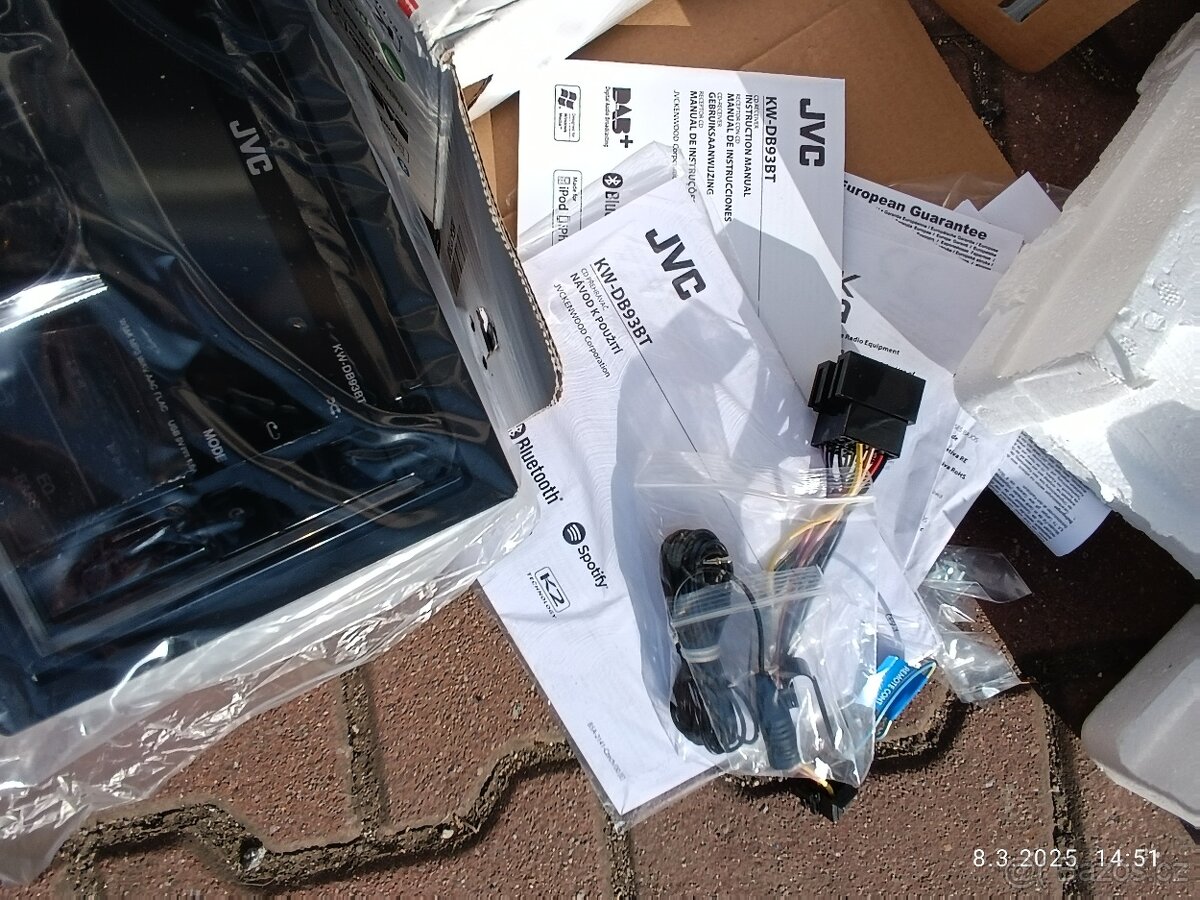 autorádio JVC KW-863BT, nové - 7