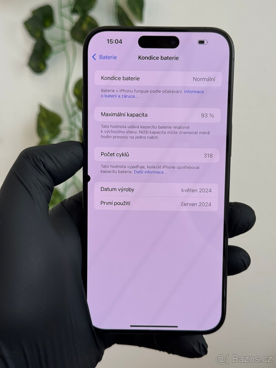 iPhone 15 Pro Max 512GB (eSim) - vada displeje - 7