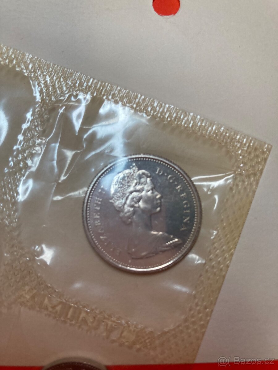 Prodám kanadskou sadu mincí – 1965, UNC 🇨🇦 - 7