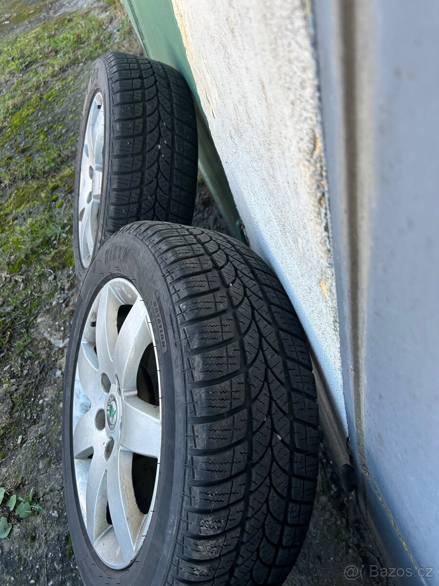 Alu kola Škoda r16 - 7