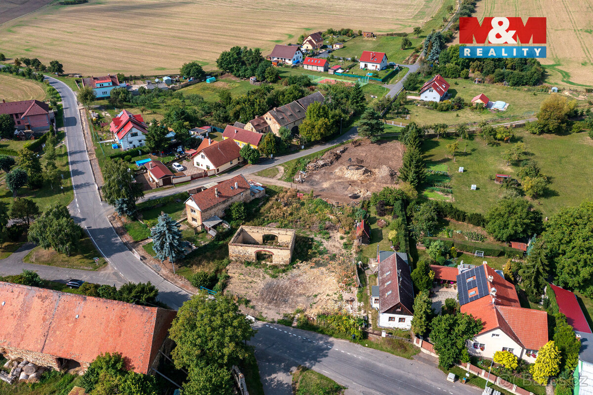 Prodej pozemku k bydlení, 1215 m², Březno - Velemín - 7