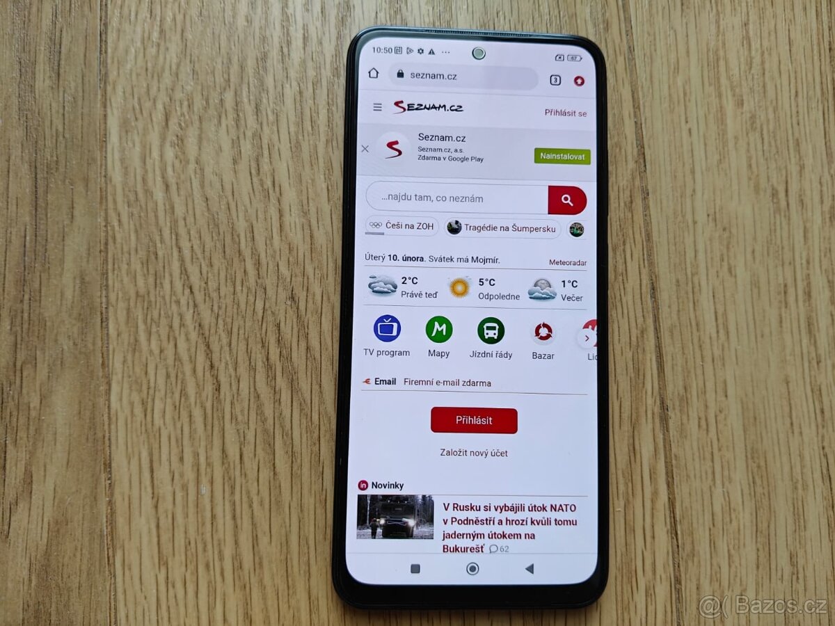 Xiaomi Redmi Note 10S- 6GB/64GB/ Onyx Gray - 7