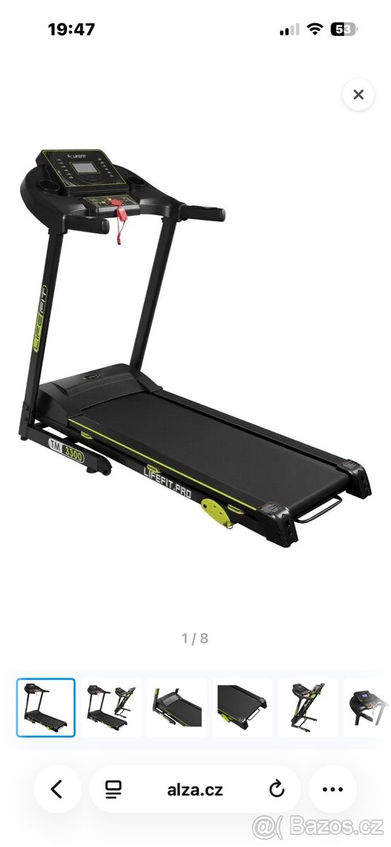 Běžecký pás Lifefit TM3300 - 7