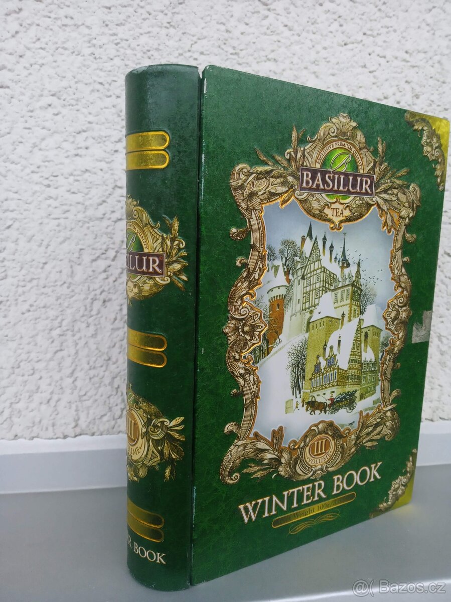 Krabičky dózy plechové kartonové od čajů - 7