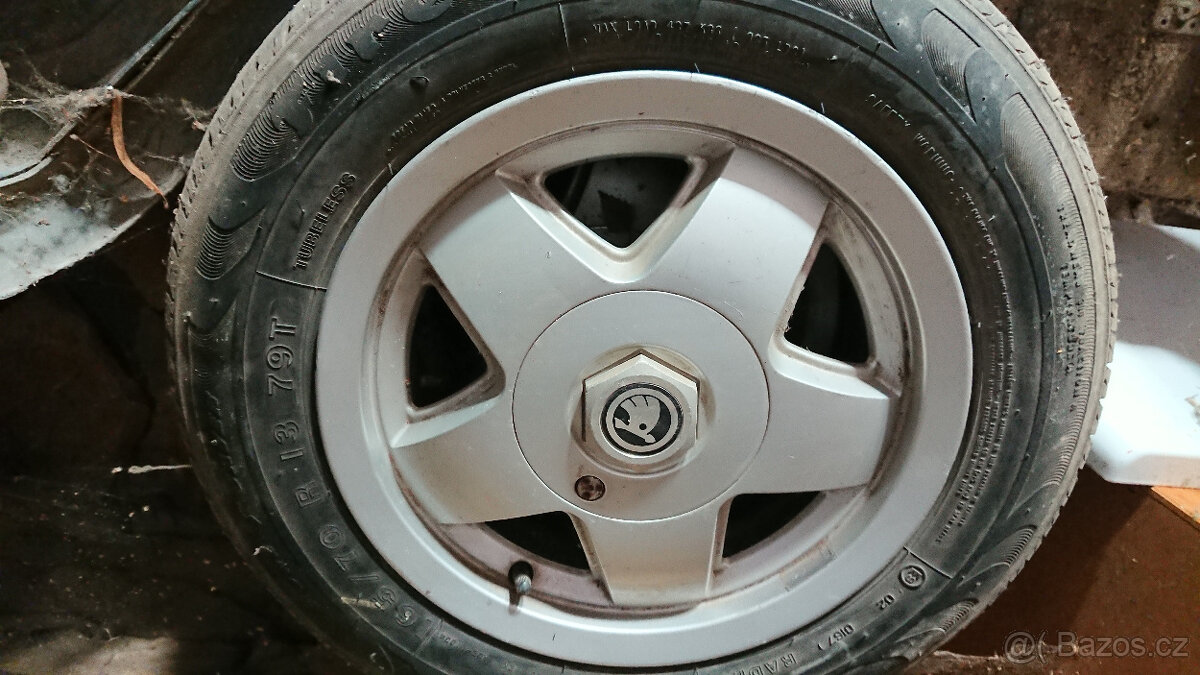 Alu kola disky Favorit Forman R13 Silver line - 7