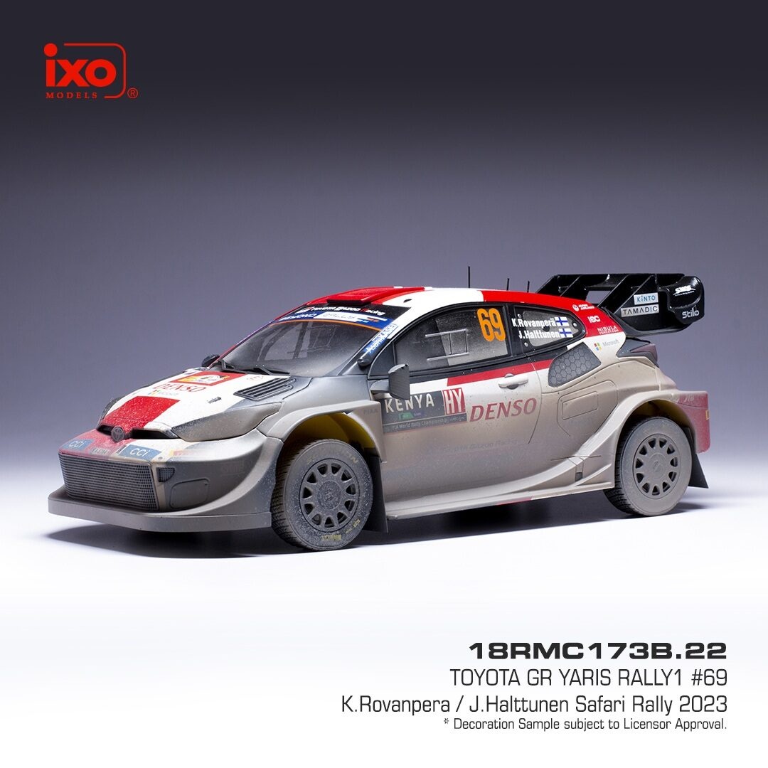 Modely Toyota GR Yaris Rally 1:18 IXO - 7