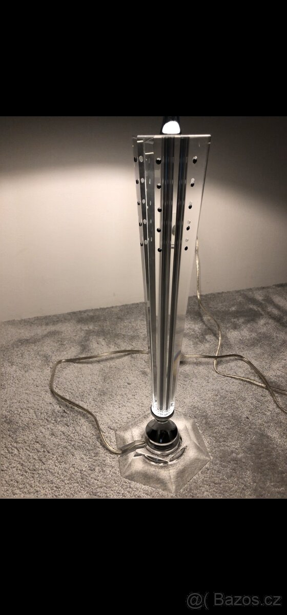 Stolní lampa Kufstein černý klobouk Preciosa - 7