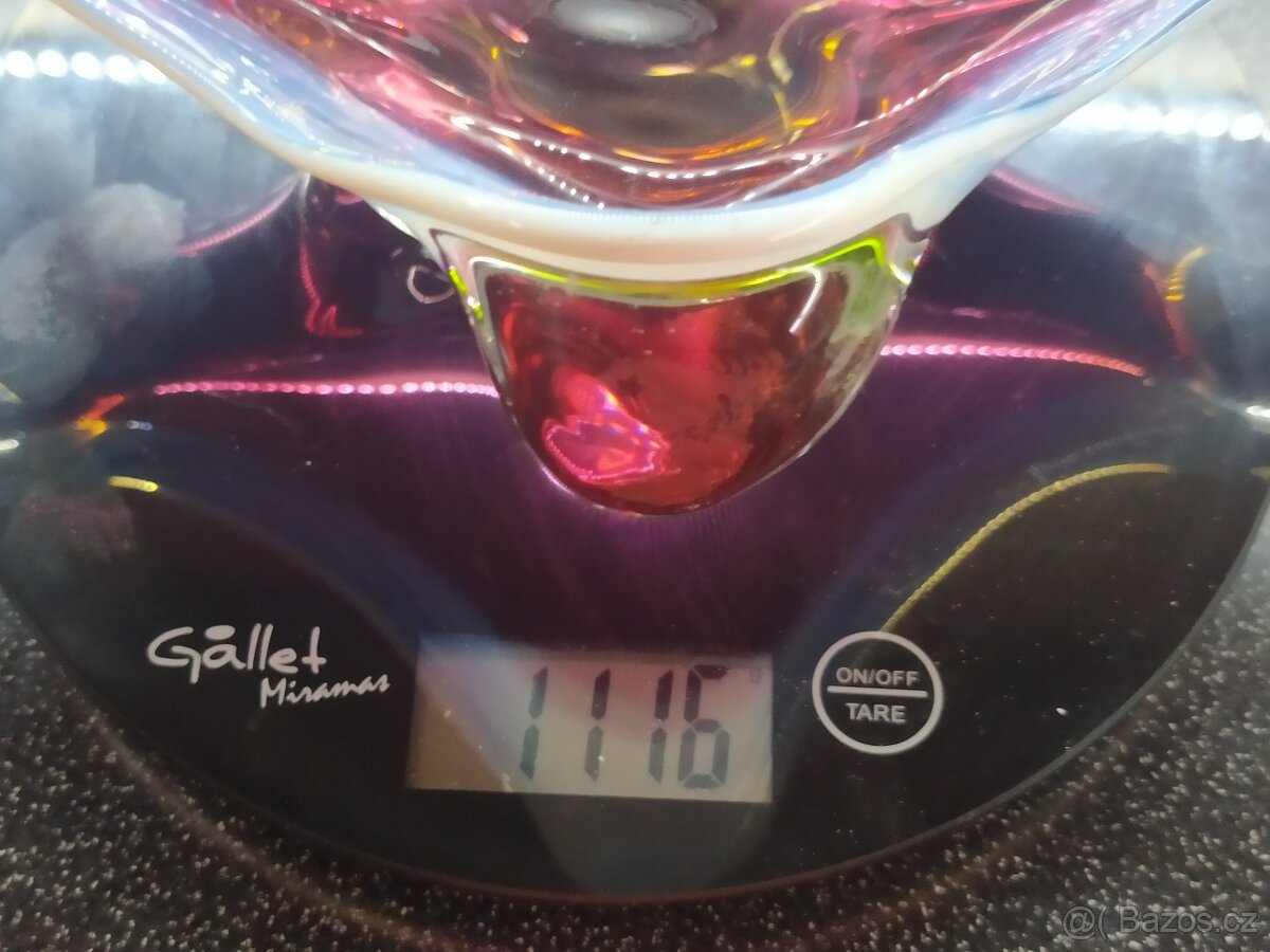 Mísa po mamince - hutní sklo - 7