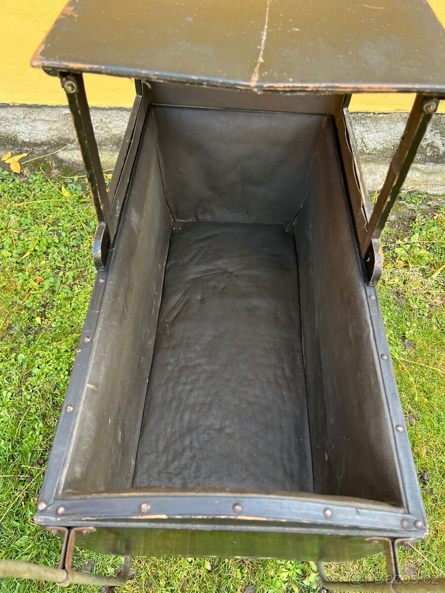 Starožitný kočárek pro panenky - autíčko č. 2 - 7