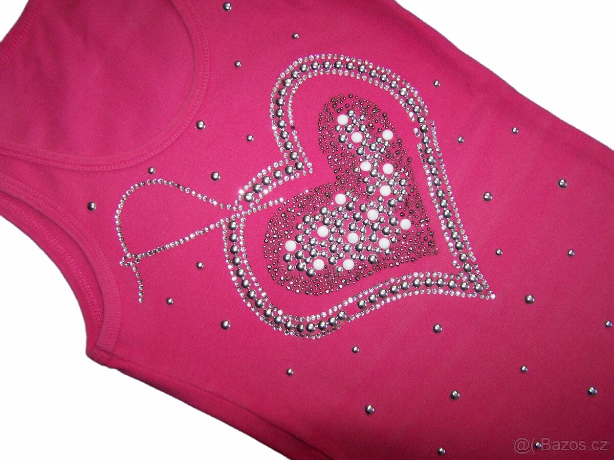 dívčí tílka vel.158/164 - 7