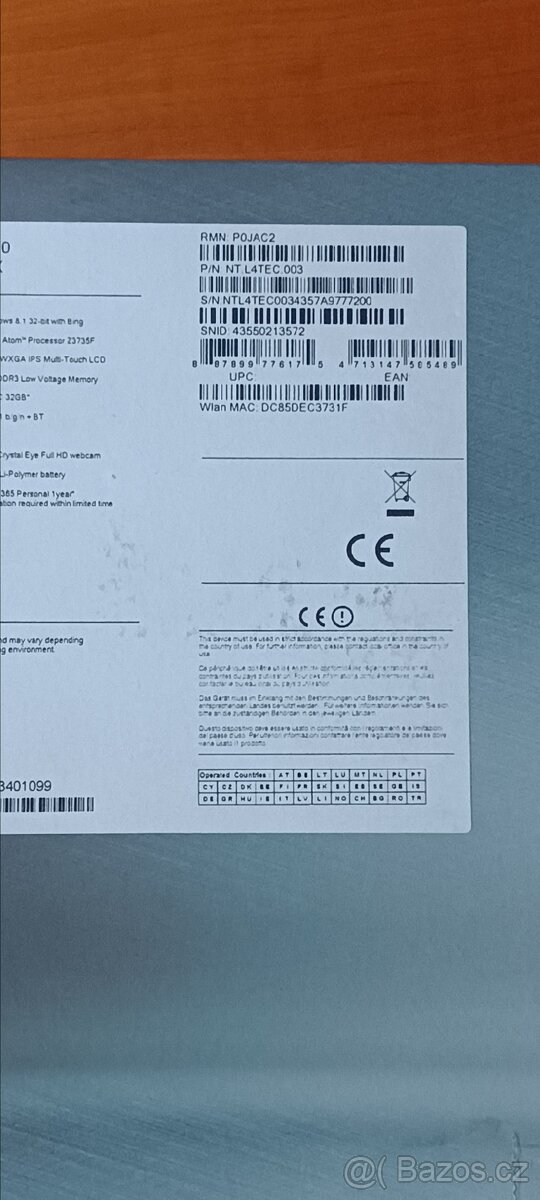 Acer Aspire switch 10 pc, notebook,tablet v jednom - 7