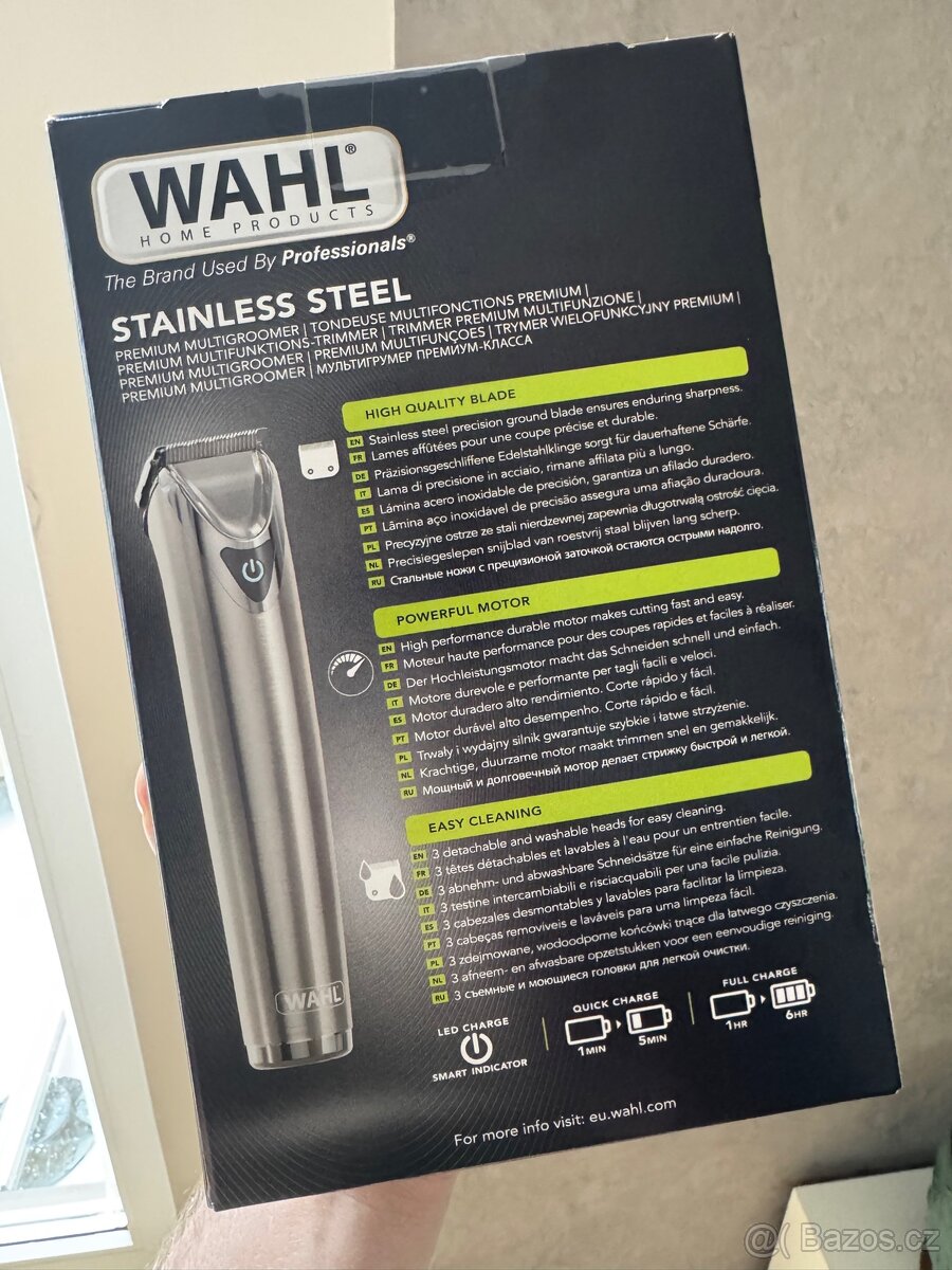 NOVÉ holicí strojek WAHL se zárukou SLEVA 40% - 7