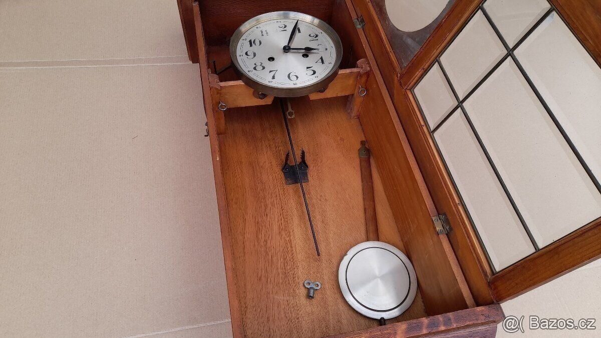 Staré nástěnné hodiny 75 cm - 7