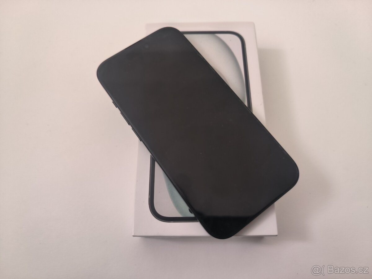 apple iphone 15 128gb Midnight / Batéria 100% - 7