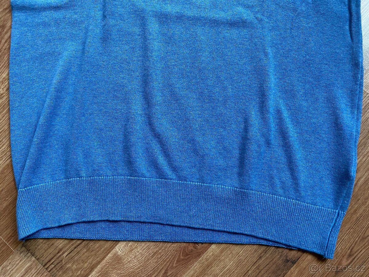 Nový pánský bavlněný svetr C&A do "V" - L - 7