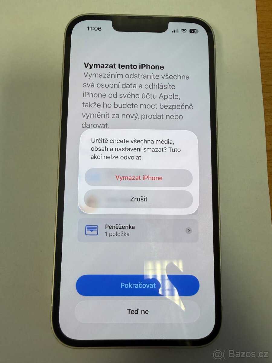iPhone 13 - 128GB - jako nový v originál krabičce - 7