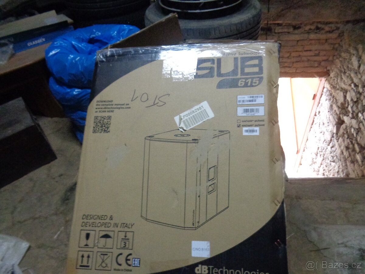 Subwofer aktivní db technologies 615 - 7