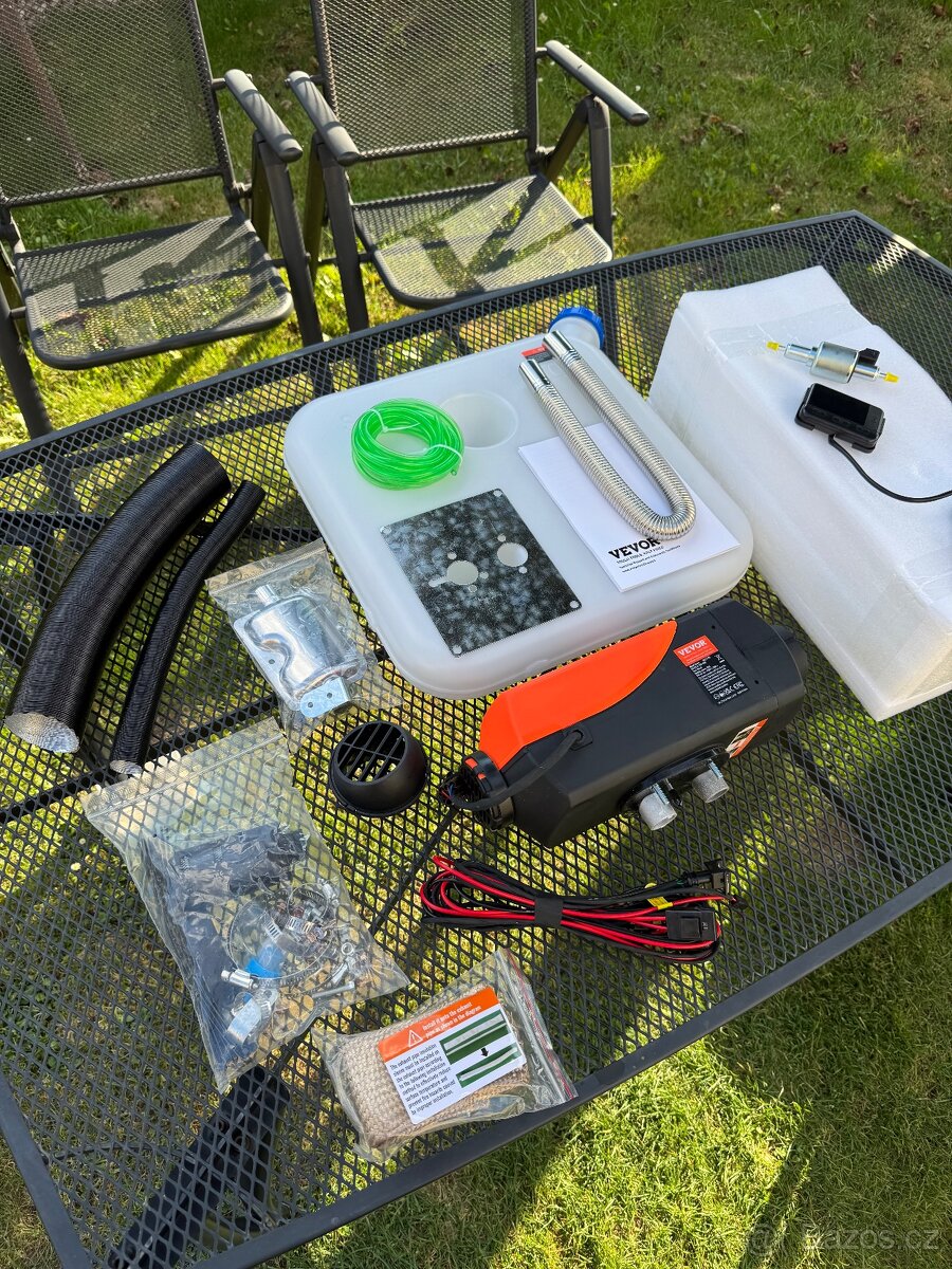 Naftové topení 2kW bufík Vevor - 7