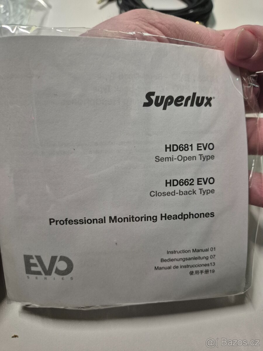 Sluchátka Superlux EVO HD681 - 7