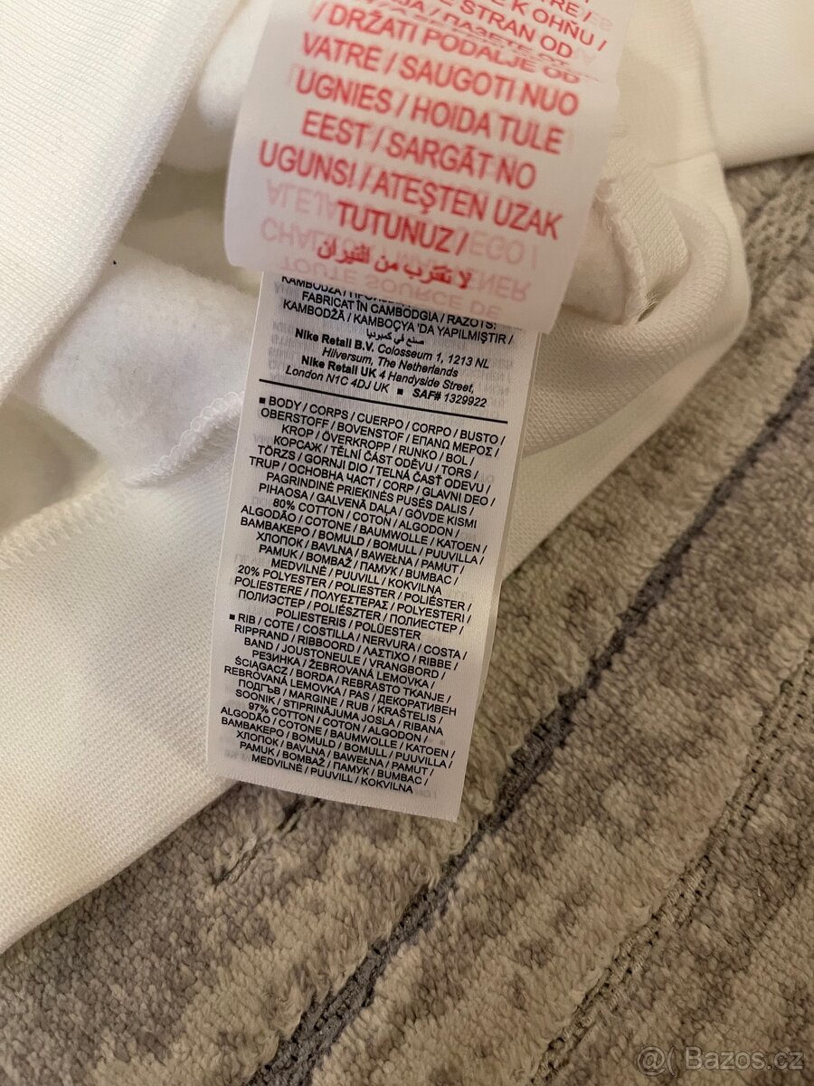 Dívčí lifestylová mikina s kapucí Nike - 7