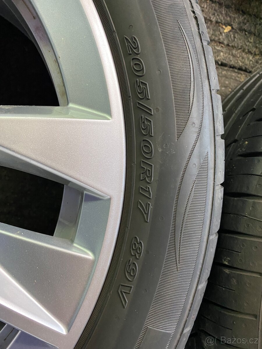 Prodám originální ALU Škoda na letních pneu - 7