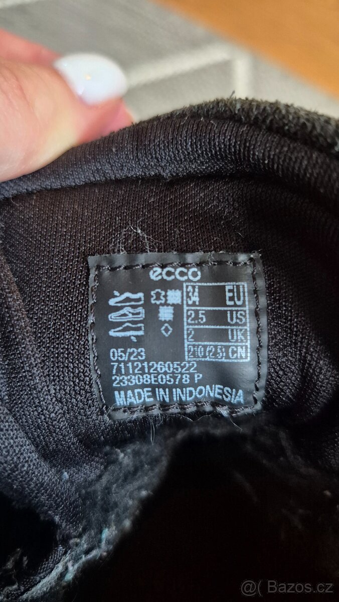 Boty Ecco pro kluka 34 vel. - 7
